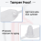 1000 Pcs Plastic Tamper Seals Tags Security Safety Numbered Zip Ties Labels White 4