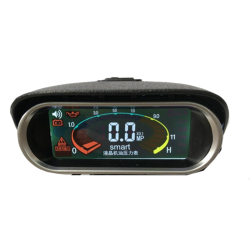 LCD 12V-24V Graafmachine Vrachtwagen Auto Motor Oliedrukmeter met Sensor 1/8NPT Digitale Brandstofmeter 2