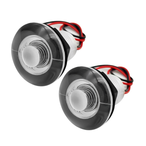 NSLUMO Lot De 2 Lampes De Courtoisie LED Blanches Sous éclairage D'entrée Compatible Avec Mercedes Ben.z Sprinter II W906 2009-2018 Vito Viano W639