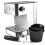 Espresso Grounds Knock Box,Small Coffee Puck Box with Removable Bar for Machine Grind 3
