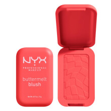NYX PROFESSIONAL MAKEUP Buttermelt Powder Blush Tvrenka odoln proti vyblednut a prenosu a 12 HR Make-up Wear Vegan Formula - Had Butta