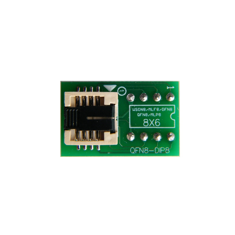 Jojomino Qfn8/Wson8/Mlf8/Mlp8/Dfn8 To Dip8 For Ch341a Tl866ii Plus Rt809h/F T48 T56 Ezp2023 Programmer, 6X8mm Ic Chips Socket