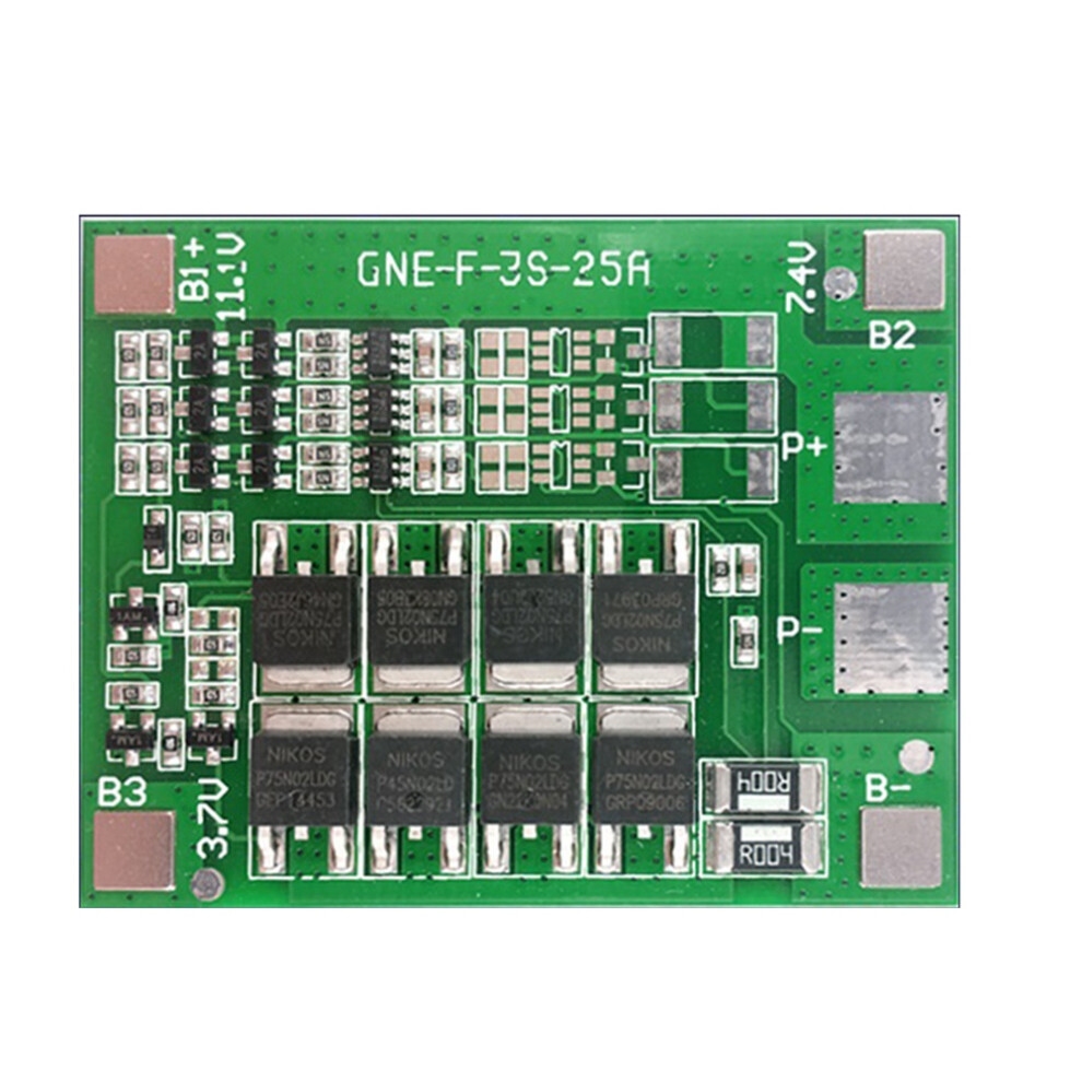 3S 12V 25A Protection Board Lithium Battery Charger With Power Enhance Pcb 4851945519982