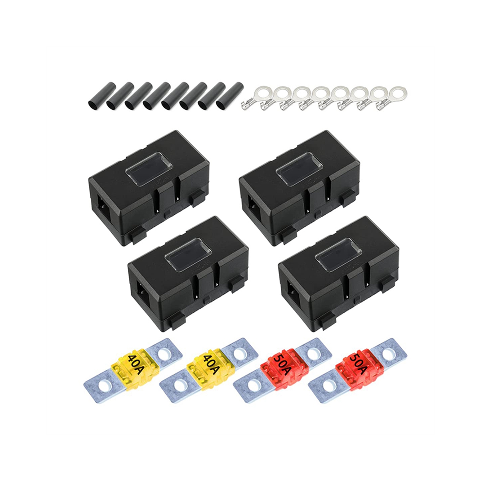 Portafusibili Midi, 4 Pezzi, Supporto Per Auto, Per Auto, Camion, Veicoli-image