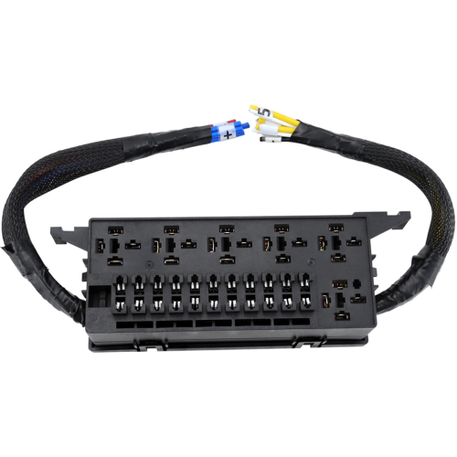 Caja De Fusibles Y Relés Universal De 6 Vías 12V Para Coches, Furgonetas O Barcos - Impermeable Y Precableada