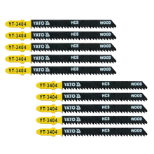 YATO YT-3404, Wood Jigsaw Blades 10pcs T Fitting, CLEAN CUT