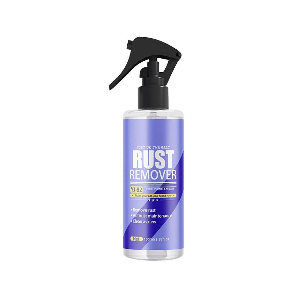 Dissolvant de poudre de fer pour voiture Nettoyant de poudre de fer pour moyeu de roue Nettoyant de moyeu de roue Couche d'oxyde Taches noires 100ml