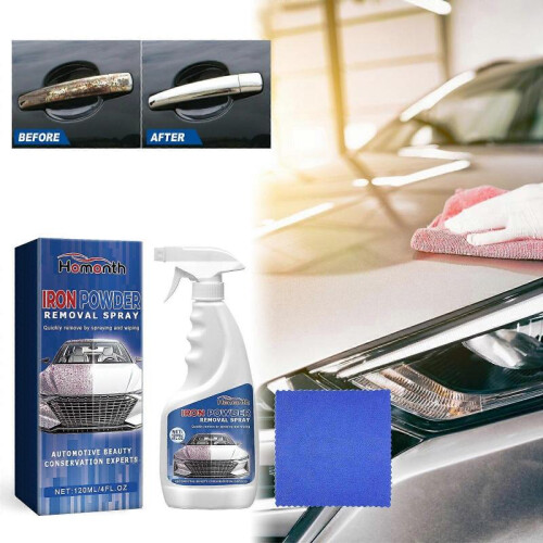Car Paint Rust Remover Wheel Iron Powder Rust Remover 120ml 1