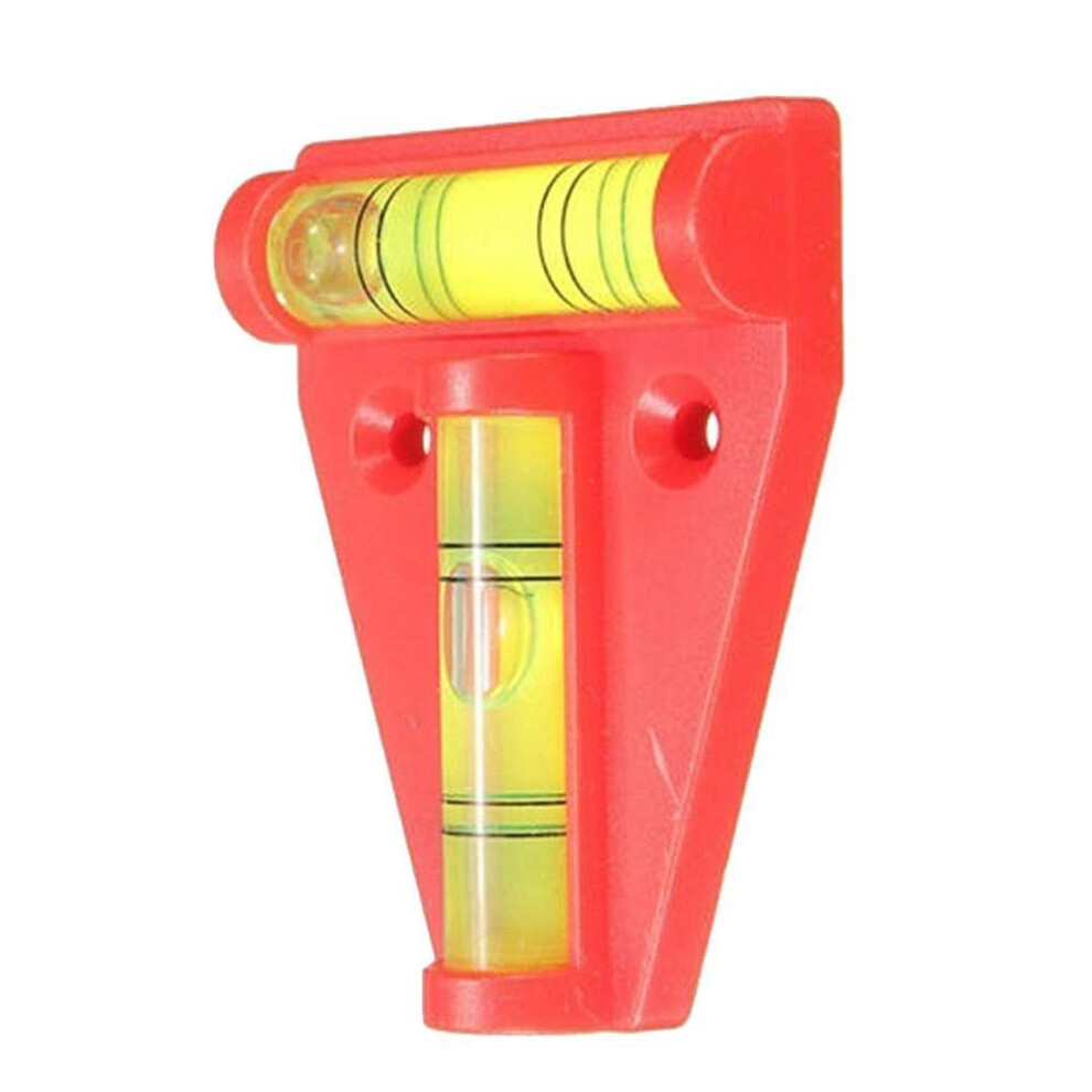 DYS Auto Shop T-shaped Two Way Mini Bubble Spirit Level Builder Measurment Levelling Tool