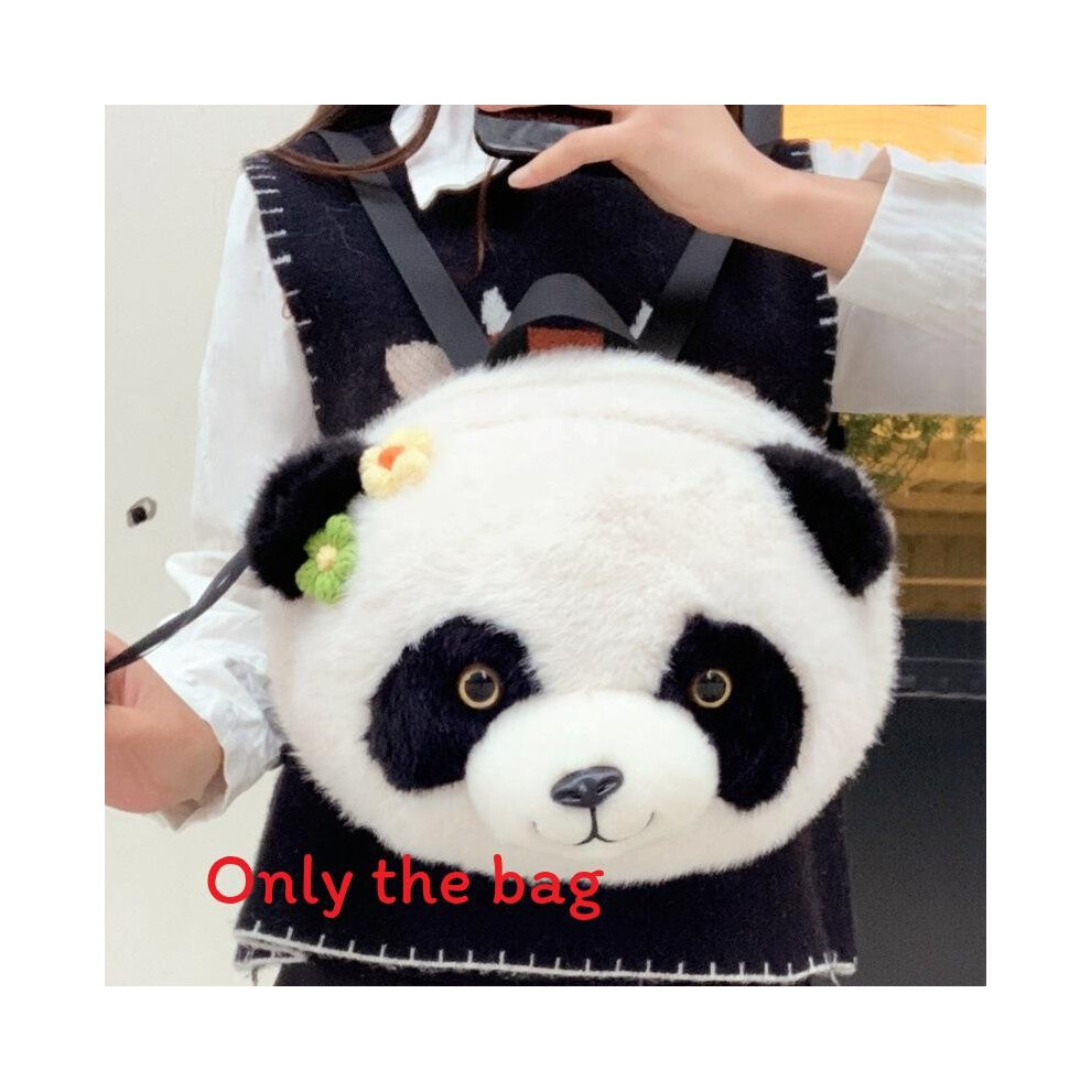 (Style 9) Embroidered Panda Furry Hugging Bamboo Diagonal Cross Backpack Use For Daily-image-OPC-PH9NQHQ-NEW