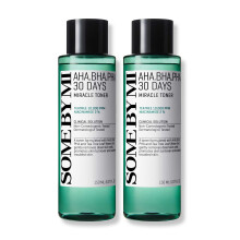 Einige von Mi Aha BHA Pha 30 Tage Wundertoner - Packung mit 2 - mildes Peeling Koreakoner fr die erste Hautpflege - tgliche Schwarzkopf -Poren