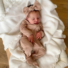 OYESY Reborn Baby Dolls 19 inch Lifelike Baby Dolls Cute Girls Soft Body Realistic Newborn Baby Dolls Real Life Handmade Washable Dolls for Children's