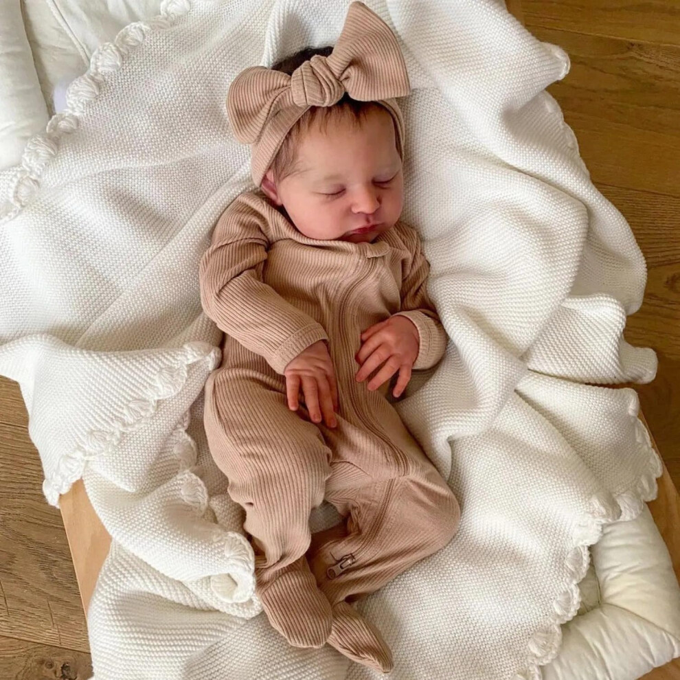 Oyesy Reborn Baby Dolls 19 Inch Lifelike Baby Dolls Cute Girls Soft Body Realistic Newborn Baby Dolls Real Life Handmade Washable Dolls For Children's