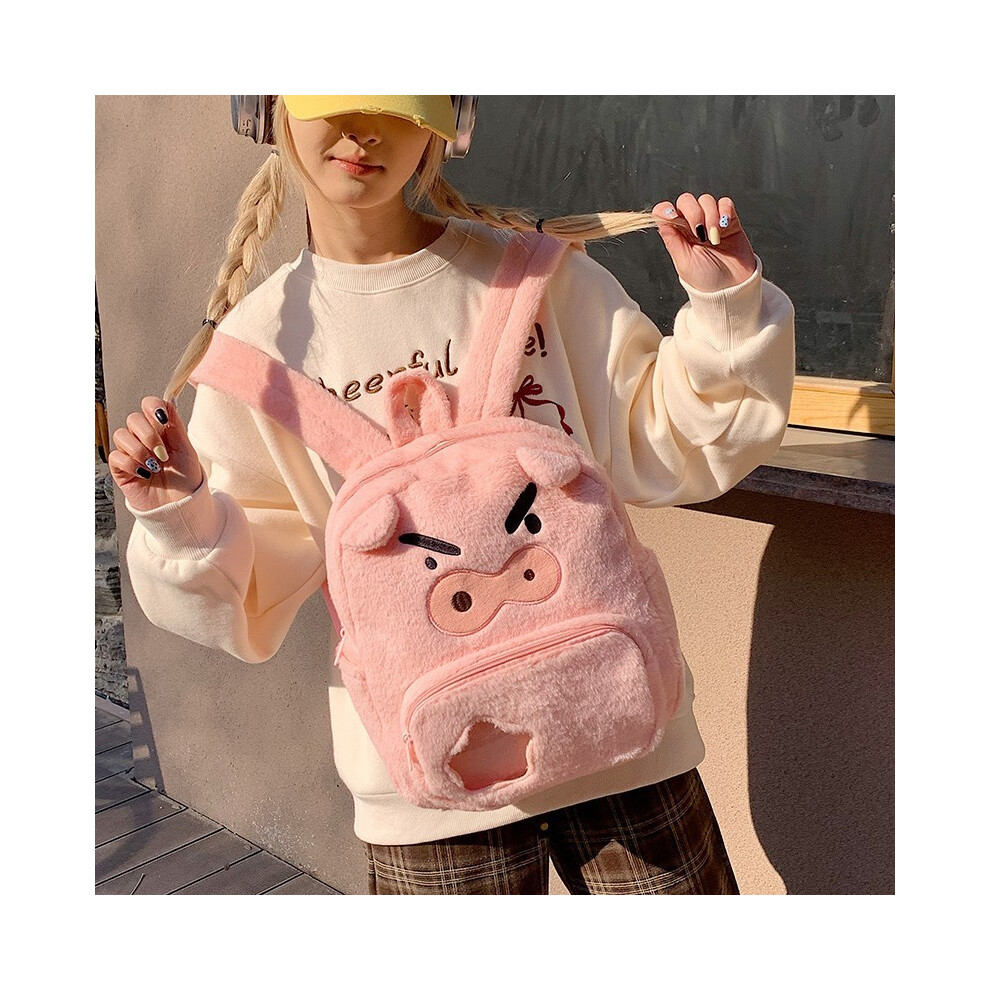 (Square) Shin Crayon Chan Buriburizaemon Modeling Plush Backpack Suitable Daily Use For-image-OPC-PH9NS8K-NEW