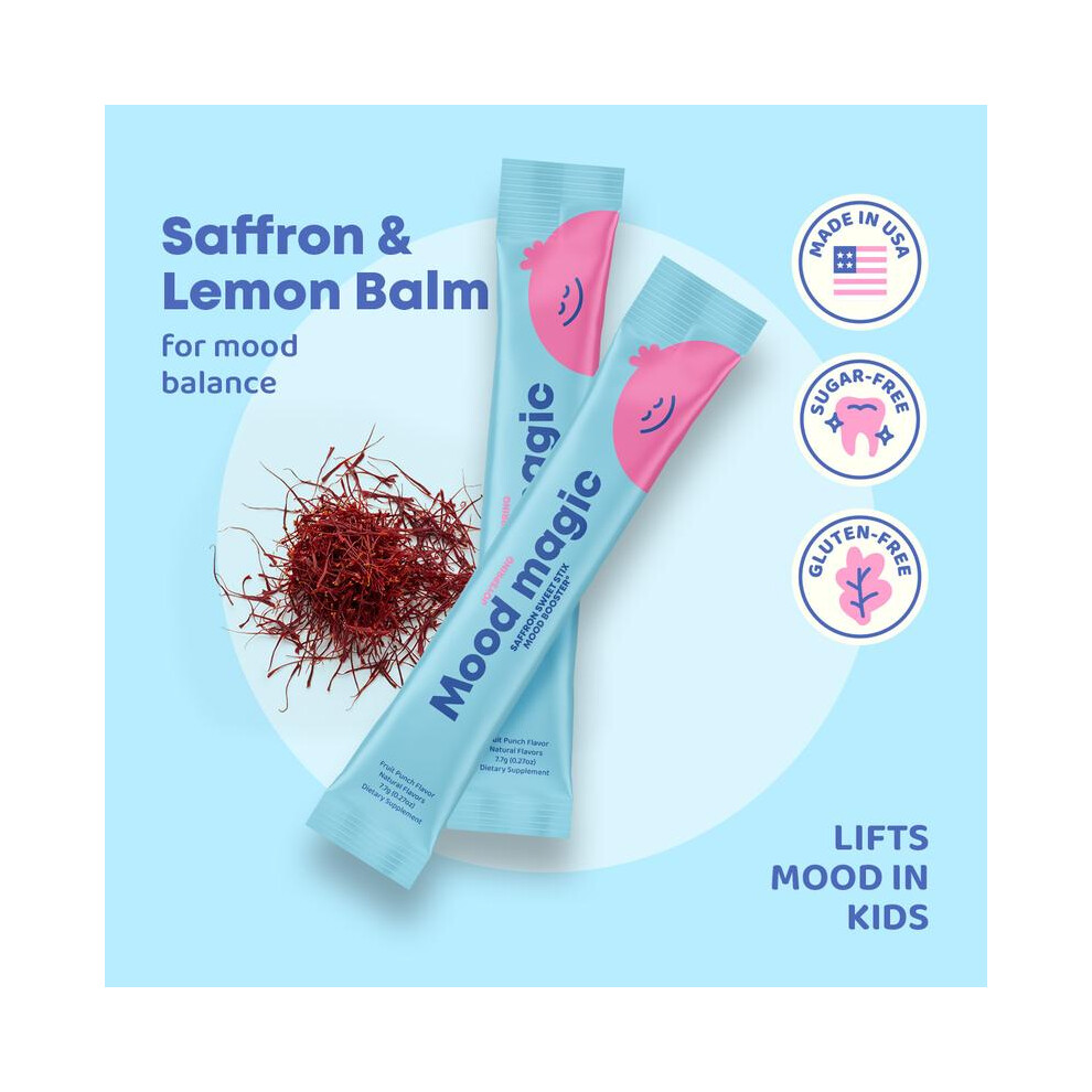 Mood Saffron Pixie Stick – Saffron Supplement | Natural Mood Booster