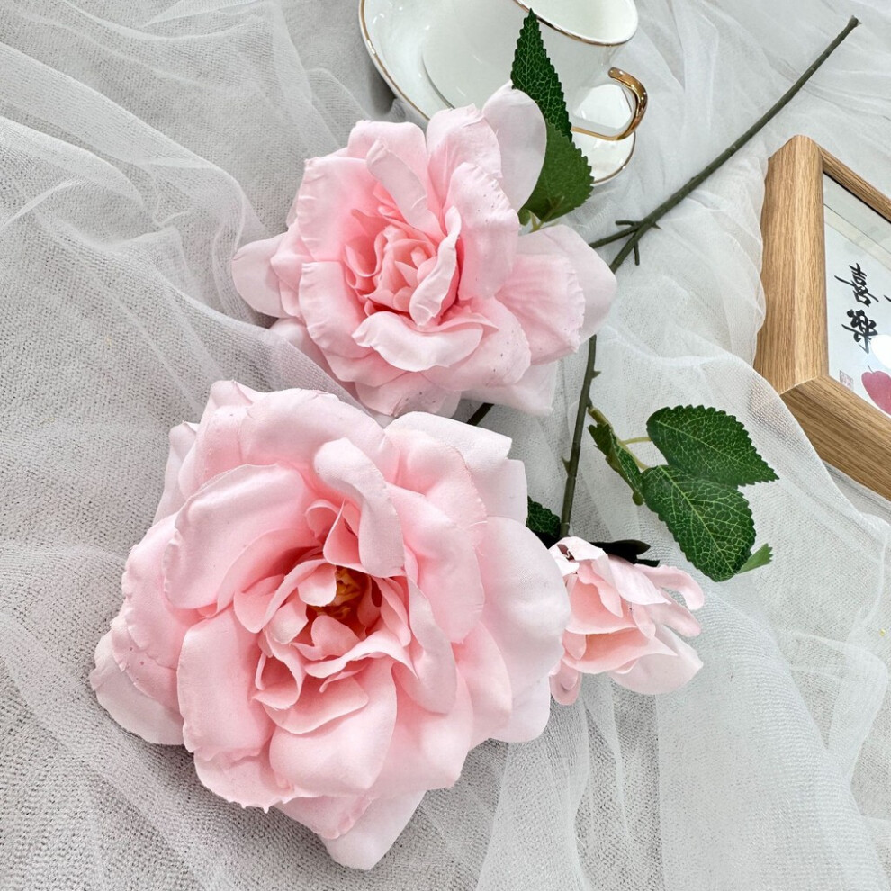 (Pink) Faux Decorative Rose Flower Arrangement For Living Room Party Gift Decoration-image-OPC-PH9NT75-NEW