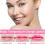 2 Πακέτο Crystal Flower Jelly Lipstick, Μαγικό Χρώμα Αλλαγής Λιπασμάτων 4