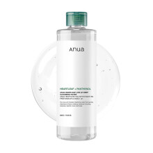 ANUA Heartleaf Eau nettoyante en profondeur     faible pH Eau micellaire Panth   nol Squalane D   maquillant pour peaux sensibles Soins de la peau cor