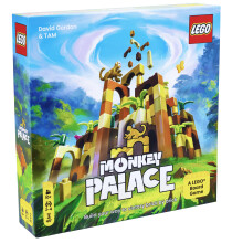 Monkey Palace: A Lego Board Game - Build Your Way to Victory Brick by Brick! Fun Family Brick-Building Game for Kids & Adults Ages 10+ 2-4 Play