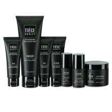 Tiege Hanley Mens Skin Care Set Revitalization Skin Care Routine for Men (System Level 4) - Men's Skincare Set for Fine Lines Includes Face Wash Scr