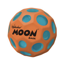 Waboba Moon Ball - Szuper magasan pattog labda - Neon sznu bel- s kltri labdakorok - Pop hangokat ad - Knnyen megfoghat narancssrga - (65 mm