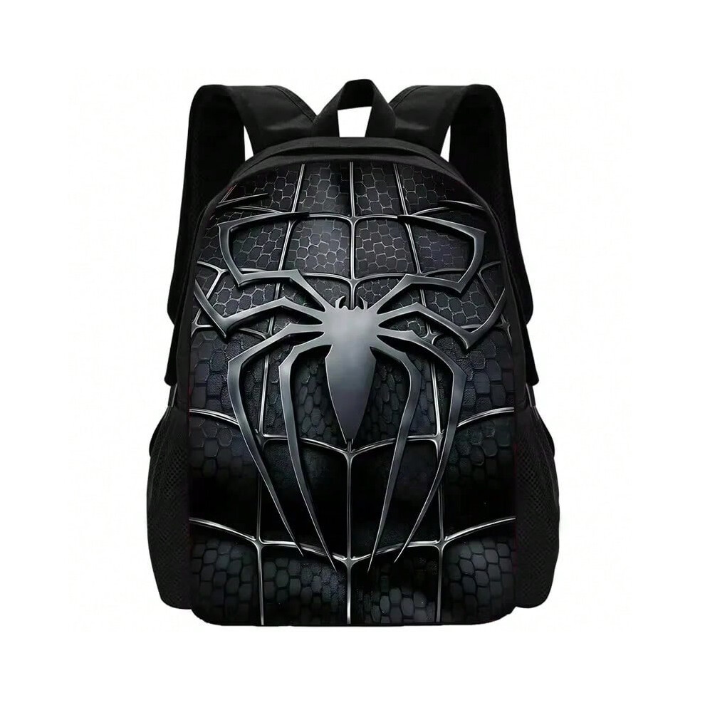 (XHOO1-SB-005-A3) 3 pcs set Cute anime Spiders-man Child School Backpack with Lunch Bags ,Pencil Bags ,School Bags for Boys Girls Best Gift