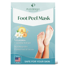 Plantifique Foot Peeling Mask - Peeling Foot Mask Dermatologisk testede reparationer Hæle og fjerner tør død hud til baby blød fødder - eksfolier