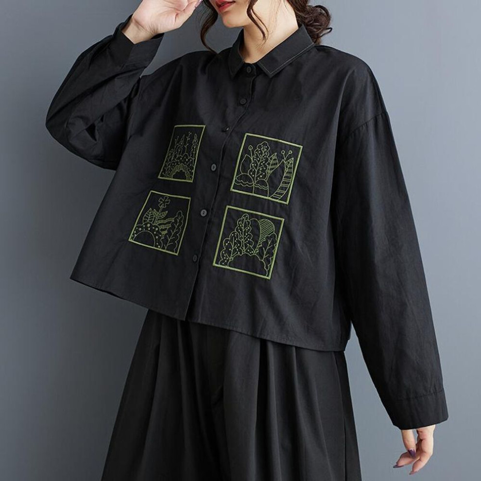DIMANAF 2025 Plus Size New Spring Blouse Shirt Women Long Sleeve Basic Fashion Tops Tees Loose Casual Tees