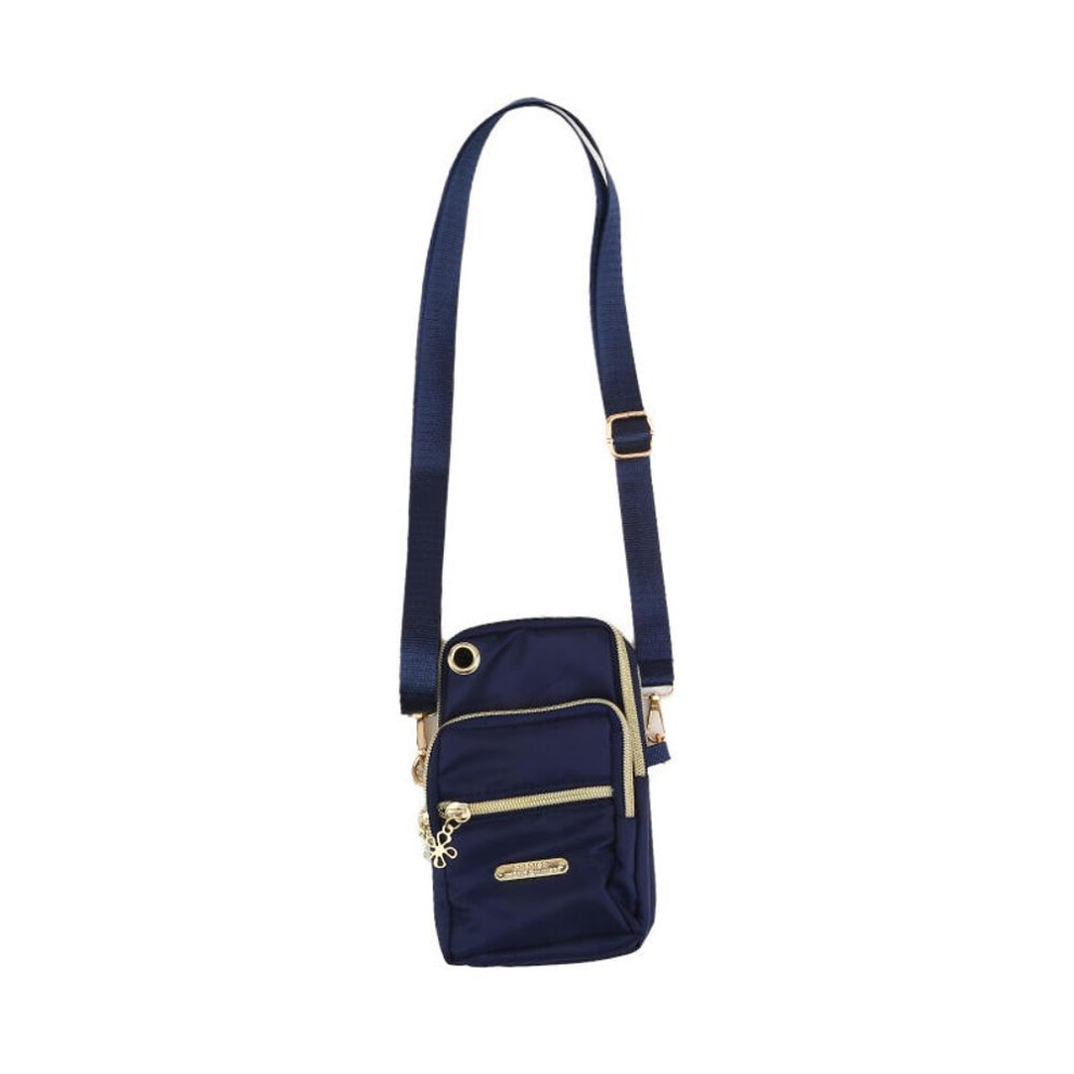 (dark blue) Sports Arm Bag Running Mobile Phone Arm Bags Fitness Arm Pouch for Men Women Jogging Outdoor Accessories