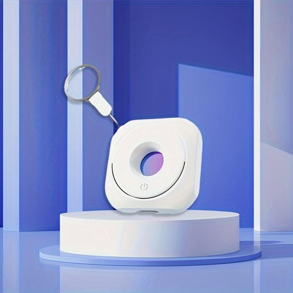 (white) Mini Hidden Camera Detector Portable Pinhole Hidden Lens Detect Gadget Anti-peeping Security Protection Anti Candid Detector