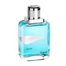 Profumo da uomo Sapil Rave - Profumo Dubai a lunga durata - EDT fresco, speziato e aromatico - 100 ml - Colonia araba ideale da indossare ogni gi