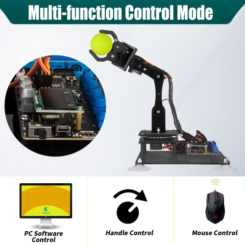 Adeept 5-DOF Robotarm Kit 5Axis Robotic Kompatibel med Arduino IDE 1