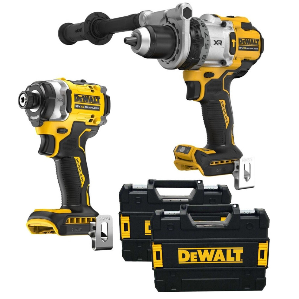 Dewalt DCK2200 18V XR Brushless Twin Kit DCD1007N Combi + DCF860N Impact Driver