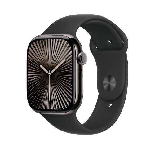 Apple Λουράκι Apple Watch - Sport Band (46mm) - Μαύρο - S/M 1