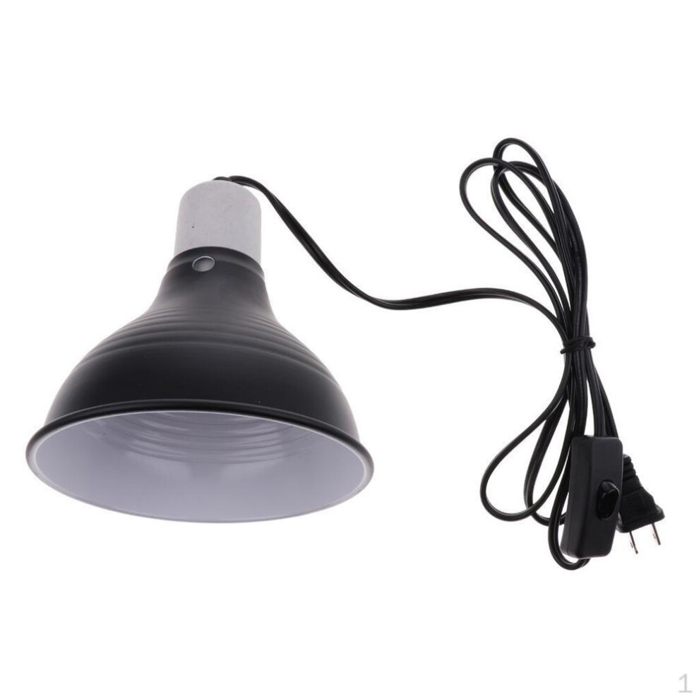 Aquarium Reptile Dome Light Holder for Ceramic UVA UVB Bulb Plug