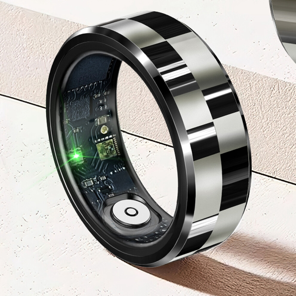 Smart Ring 5ATM Water Resistant Lightweight Aluminum Alloy Gesture Control Calories Distance Step Counter Smart Fitness Ring for Daily Use-image-OPC-PH9QBZV-NEW
