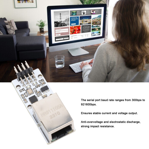 CH9120 TTL-Ethernet Isolated 5V, 300-921600bps 2