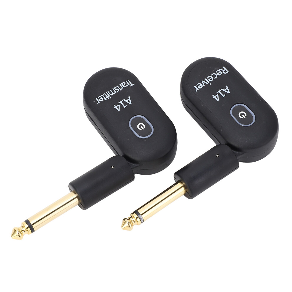 Wireless Guitar System 2.4Ghz Usb Electric Transceiver Receiver 100Ft Range A14 For Bass Violin With 6.35Mm Jack 4341296786213