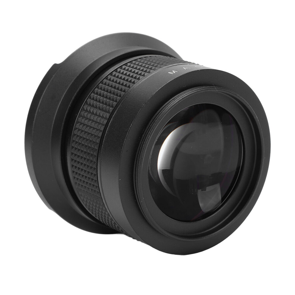 Fisheye Lens 0.35X Super Wide Angle Panoramic Macro 2 In 1 Detachable Lens Af Ir Compatible 49Mm / 1.93In 4641296786412