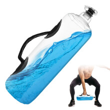 Water Filled Weights Aqua Training Bag Exercise Equipment Portable Stability Fitness Workout Water Bag for Weight Travel Weights Water Fill