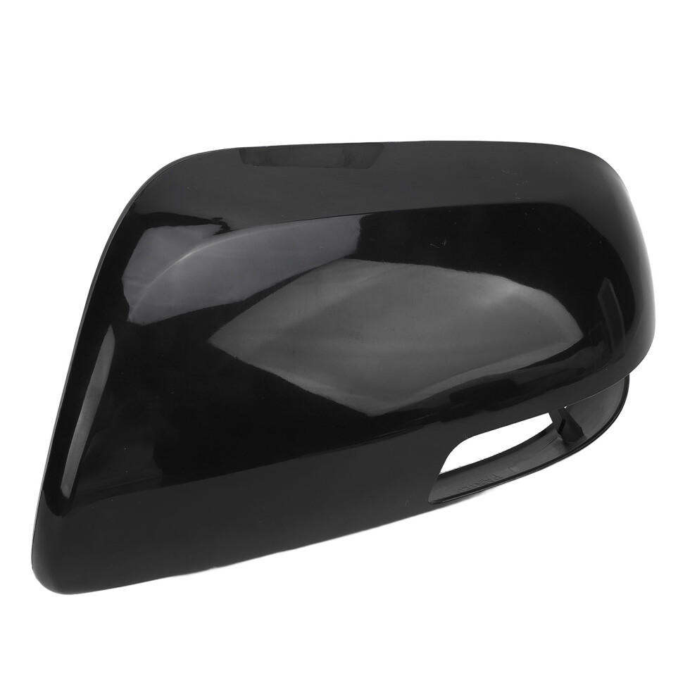Rearview Mirror Cover High Strength Weather Proof Exterior Door Mirror Cap For Tc 2011-2016 Gloss Left Black 4941296790250