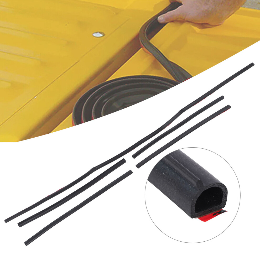 Tailgate Seal Kit Rubber Dust Proof Shaking Resistant Tailgate Seal Weather Stripping For Ranger Px Px2 Px3 1991 To 2023 9311296791796