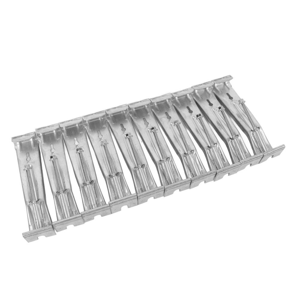 20Pcs Rain Gutter Hangers Heavy Duty Hidden Gutter Bracket Fastener With Pre Inserted Screws For Repairing Fallen Gutters 3151296792234