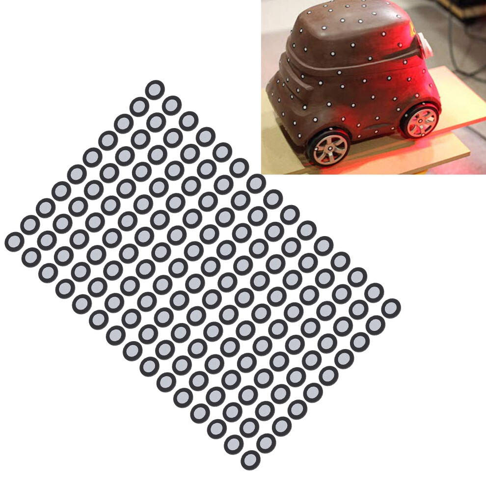 150Pcs 3D Scanning Reflective Dot Magnetic Targets Reference Point Markers For Accurate Optical Tracking 6Mm Id 10Mm Od 4621296794433