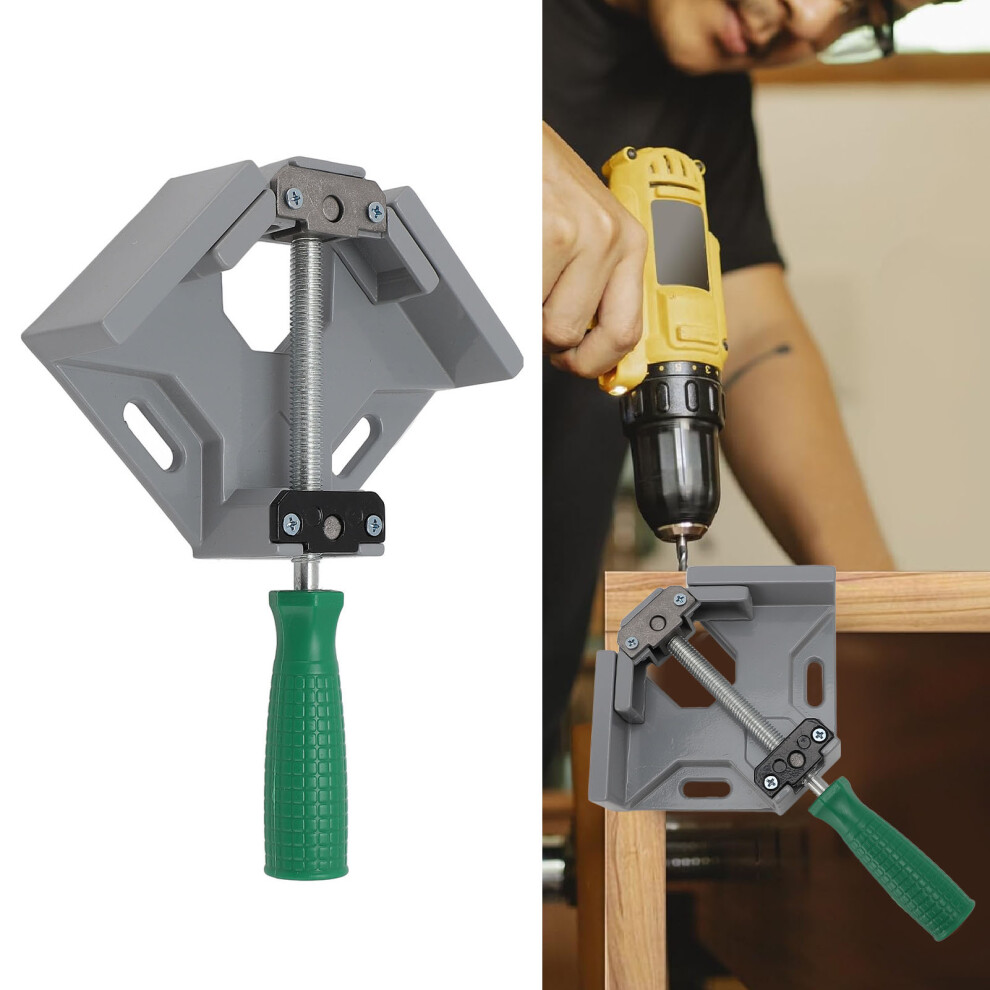 Right Angle Clamp Aluminum Alloy 90 Degree Corner Clamp For Woodworking Welding Glass Fixing 9441296797624