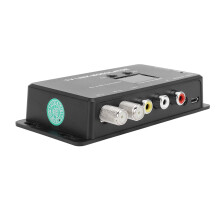 TV Link Modulator AV To RF Convertor IR Extender Support PAL NTSC PCB Circuit 471.25 MHz To 885.25 MHz UHF Modulator TM70