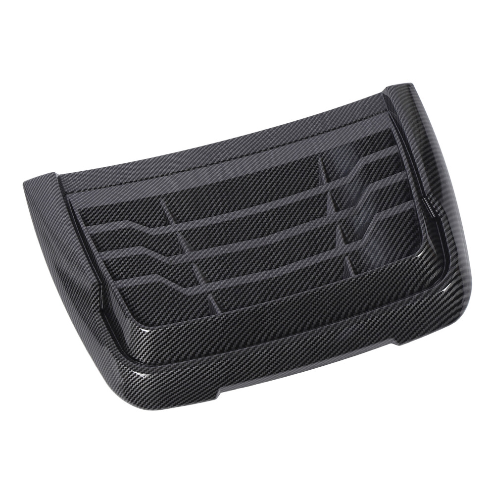 Hood Air Intake Vent Scoop Cover Excellent Heat Dissipation Sporty Look Bonnet Air Vent Cover For Ranger Xlt Xls Xl 2015 To 2022 Carbon Fib 8751296802329