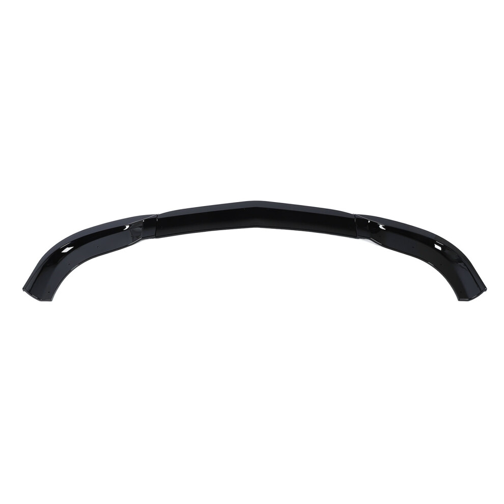 3Pcs Front Bumper Lip Spoiler Splitter Sporty Look Front Lip Spoiler Splitter Protector for C-Class W204 Pre-Facelift C63 AMG 2007 to 2010