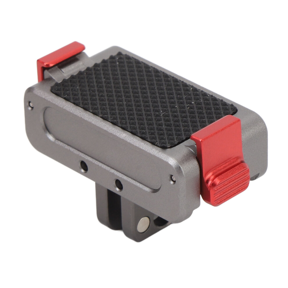 Action Camera Magnetic Adapter Mount Aluminum Alloy 1/4 Inch Screw Hole 2 Prong Clip Magnetic Adapter Mount For Action 4 5 6901296803617