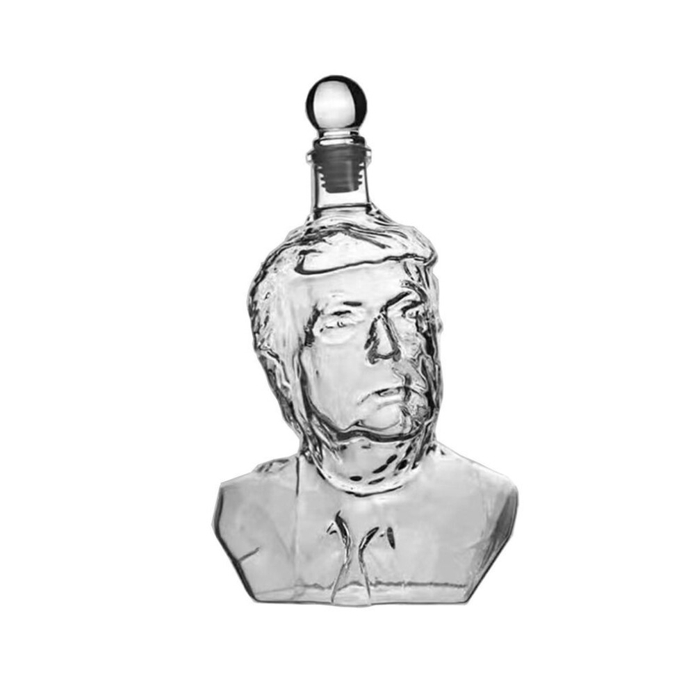 Funny Whiskey Bottle New Unique Glass Decanter For Wine And Whiskey Decanter